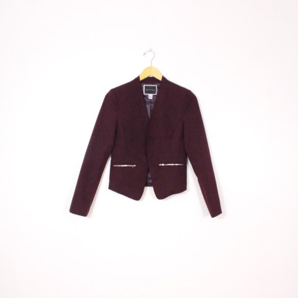 *Another Story Purple Wine Blazer - Picture 4 of 7